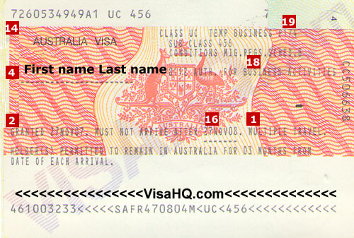 australia tourist visa uk passport